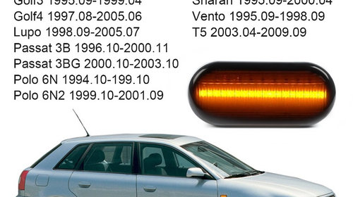 Lampi LED semnalizare dinamica VW Sharan I 1995-2000 Pre-Facelift / COD: ART-7428D-1 / A041DVer.2