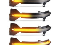 Lampi LED semnalizare OGLINDA dinamica BMW Seria 6 F12 / F13 2011-2018 COD: OR-5002D-1 / B002