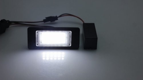 Lampi numar dedicate LED Audi Q5 si TT set 2 bucati