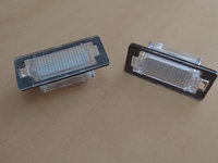 Lampi numar inmatriculare cu led gama BMW pentru E39 M5 E70 E71 X5 X6 M5 E90 E92 E93