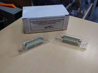 Lampi numar inmatriculare cu led VW Transporter T5 Caddy Touran Golf Passat Jetta