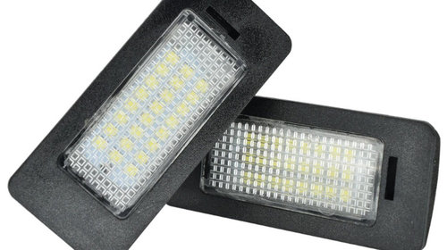 Lampi numar inmatriculare led Audi A1 A4 B8 A