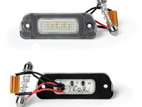 Lampi numar inmatriculare led Mercedes ML-class W164 R-class W251 GL-class X164