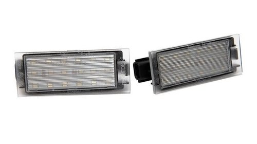 Lampi numar LED dedicate DACIA Logan 2 Faceli