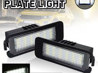 Lampi numar led VW Golf 4 5 6 Passat Polo CC Eos Scirocco SEAT Porsche