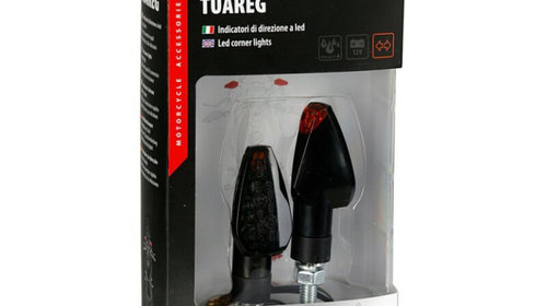 Lampi semnalizare directie mers Touareg LED 12V 2buc - Negru LAMOT90098