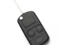 Land Rover Carcasa cheie tip briceag 2 butoane, cu pregatire pt. chip