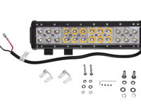 Lanterna Led de Lucru Off-Road, Lampa Robocza Light Bar /24Pcs 3W Osram OPt Cruisero Semiconductors Led-4800Lm, Ez-Wl0604