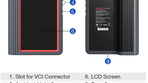 Launch X431 V PRO S Tester Auto Multimarca Original Codare, Programari, Update Online 24 LUNI