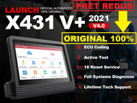 Launch X431 V+ Tester Auto Profesional ORIGINAL service auto, 2 ani update online, licenta nelimitata