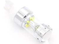 Led Auto Canbus T20 7443 (W21W/5W) Alb 60W Cu Leduri Cree Cu Dubla Intensitate 618471