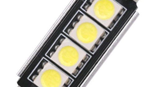 Led Auto Sofit Canbus Cu 4 SMD 5050 41mm FT-5