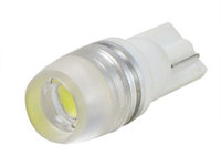 Led auto T10 (W5W) High Power 1,5W Cu lupa - BTLE1061