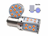 Led BA15S 35 SMD Super Canbus Alb