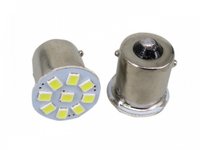 Led BA15S 9 SMD Alb