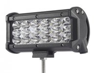 Led Bar Auto 54W Leduri Pe 3 Randuri 12V-24V 3780 Lumeni 5&quot;/12,7CM Spot Beam 12 Grade 985269