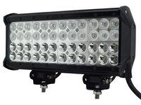 LED Bar Auto cu 2 faze (faza scurta/faza lunga) 144W/12V-24V, 12240 Lumeni, lungime 30,5 cm, Leduri