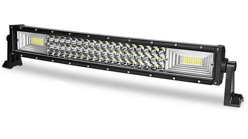 LED Bar Auto Curbat 324W, leduri pe 3 randuri