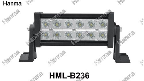 LED Bar Auto Offroad 36W/12V-24V, 2640 Lumeni, 7,5"/19 cm, Combo Beam