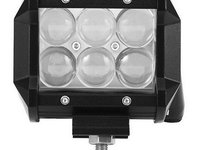 LED Bar Auto Offroad 4D 18W/12V-24V, 1530 Lumeni, 4&quot;/10 cm, Spot Beam 12 Grade