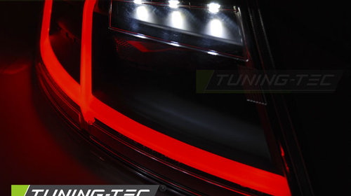 LED BAR Lampi Spate Stopuri BLACK compatibila AUDI TT 04.06-02.14