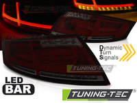 LED BAR Lampi Spate Stopuri ROSU SMOKE compatibila AUDI TT 04.06-02.14