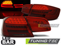 LED BAR Lampi Spate Stopuri ROSU SMOKE compatibila BMW E92 09.06-03.10