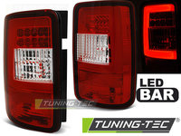 LED BAR Lampi Spate Stopuri ROSU WHIE compatibila VW CADDY 03-03.14