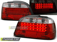 LED BAR Lampi Spate Stopuri ROSU WHIE compatibila BMW E38 06.94-07.01