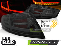 LED BAR Lampi Spate Stopuri SMOKE compatibila AUDI TT 04.06-02.14