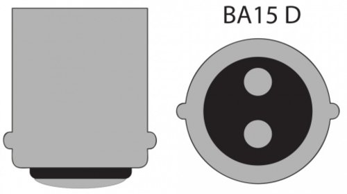 LED de frana - 12v ba15d