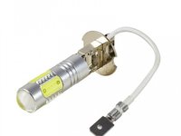 Led H3 Cob Alb.