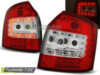 LED Lampi Spate Stopuri ROSU ALB compatibila AUDI A4 10.00-10.04 AVANT