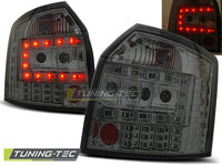 LED Lampi Spate Stopuri SMOKE compatibila AUDI A4 10.00-10.04 AVANT