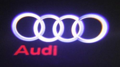 LED logo holograma portiere AUDI A4, A5, A6, A8, A3, A3