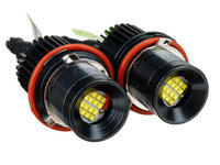 LED Marker Alb Rece Angel Eyes BMW E83 E60 E61 E53 E64 E39 E53 X5 E60 E61 E63 E64 E65 E66 E83 X3 E87