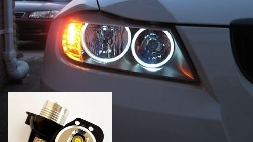 LED Marker BMW alb portocaliu E90 E91 seria 3