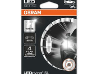 Led Osram C5W 12V 0,5W SV8,5-8 6000K Alb LEDriving SL 6438DWP-01B