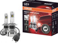 Led Osram H7 12V 19W PX26D 6000K Alb LEDriving 64210DWNB