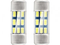 Led Standard 3014 9smd Feston C5w C10w C3w 31mm Alb 12v Amio 01089