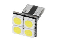 Led T10 4 SMD Canbus Fata