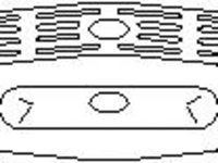 Levier de schimbare viteze OPEL COMBO (71_), OPEL MONZA E (39_, 49_), OPEL KADETT E Cabriolet (43B_) - TOPRAN 206 938