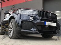 Lip spoiler prelungire tuning bara fata BMW X5 F15 M Performance Aero M pachet 2014-2018 v1