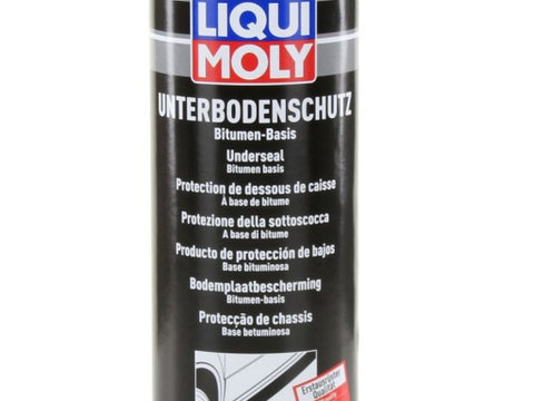 Liqui Moly Bodemplaatbescherming Bitumen zwart (Spray), 500 ml