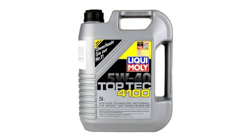 Liqui moly ulei motor 5L 5w40 top tec 4100