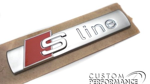 Logo sticker S-Line Audi