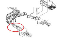 Lonjeron Renault Megane, 03.2016-, Fata, Dreapta, Aftermarket