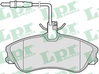 Lpr set placute frana fata pt citroen berlingo,xsara,peugeot 306