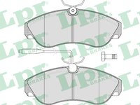 Lpr set placute frana fata pt citroen jumper(230),fiat ducato(230),peugeot boxer(230)