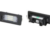 Lumina placutei de înmatriculareing LED ligght colour: white set 12V road approval BMW 5 E39 5 E60 5 E61 09.95-12.10 M-TECH CLP002